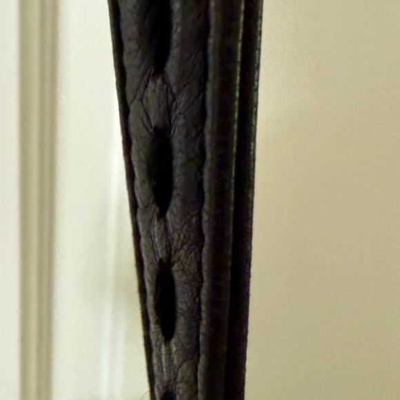 Jay Herbert by Sharif Black Woven Leather Shoulder Bag - Picture 5 of 14